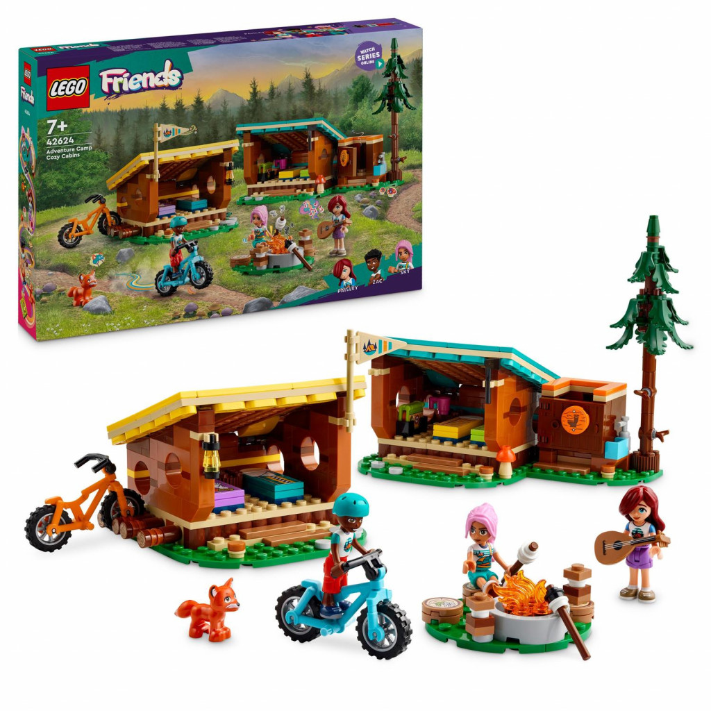 Lego® Útulné chatky na dobrodružnom tábore