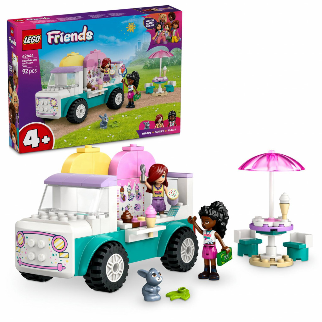 Lego® Zmrzlinárske auto v mestečku Heartlake