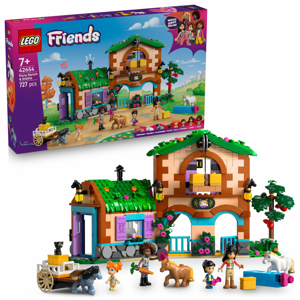 Lego® Ranč s poníkmi a stajňa