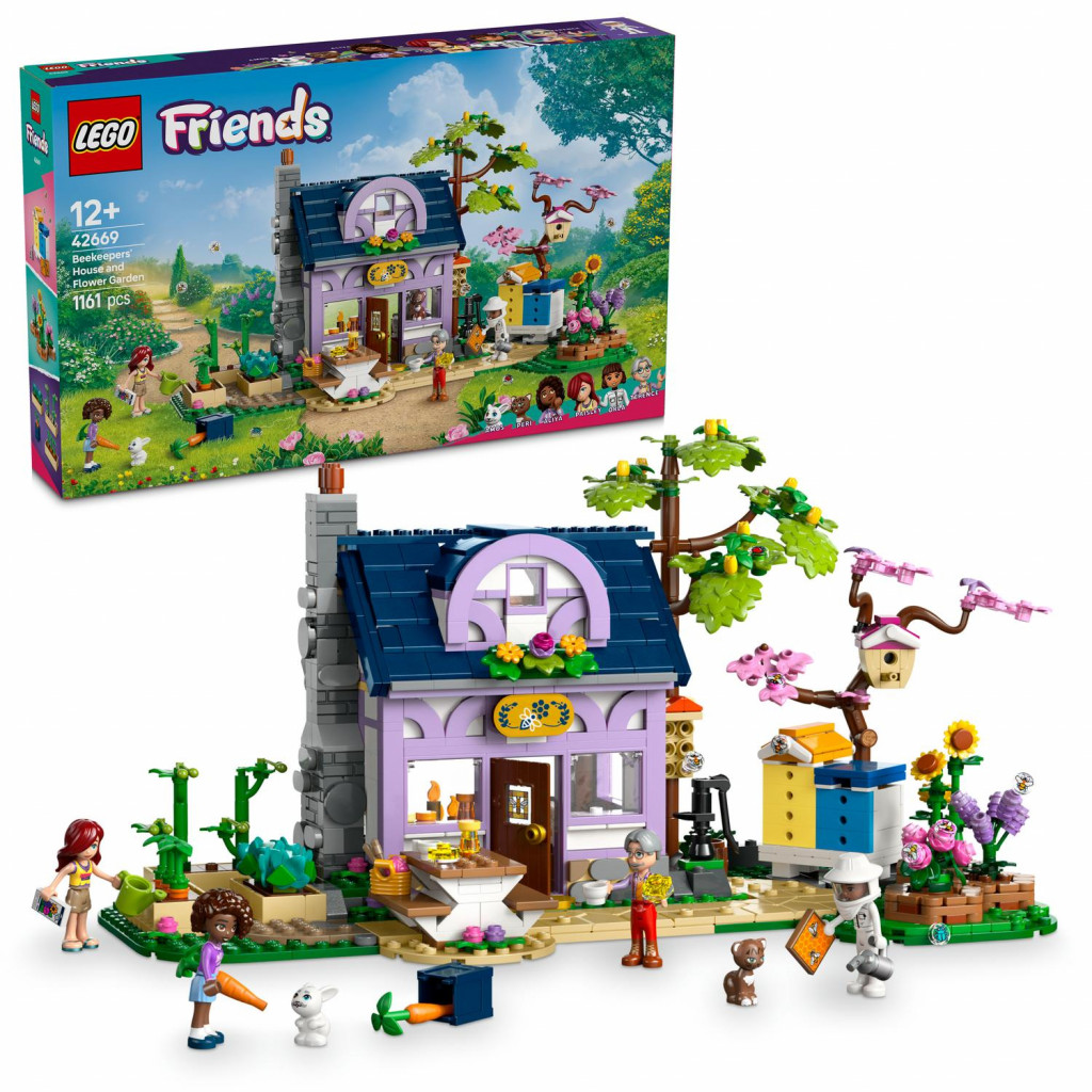 Lego® Dom včelárov a kvetinová záhrada