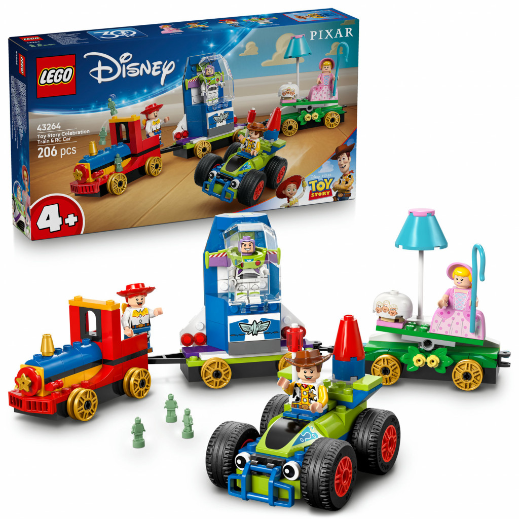 Lego® Slávnostný vláčik a Autíčko z Toy Story