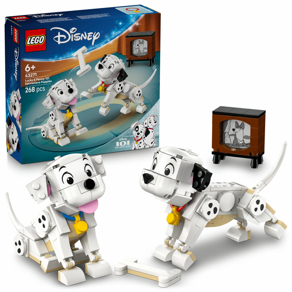 Lego® Šteniatka Lucky a Penny z filmu 101 dalmatíncov
