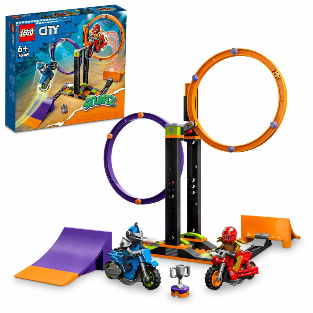 Lego® Kaskadérska výzva s rotujúcimi kruhmi