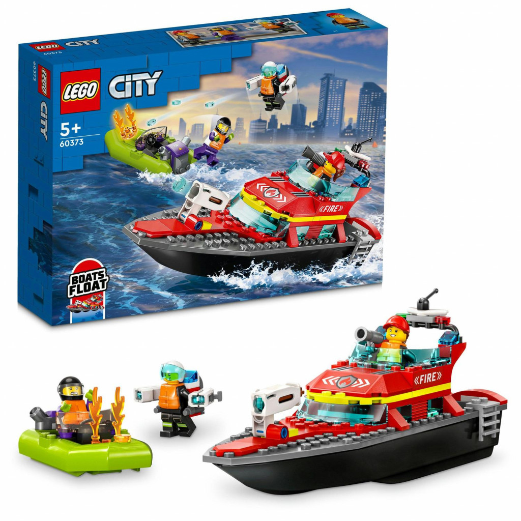 Lego® Hasičská záchranná loď a čln