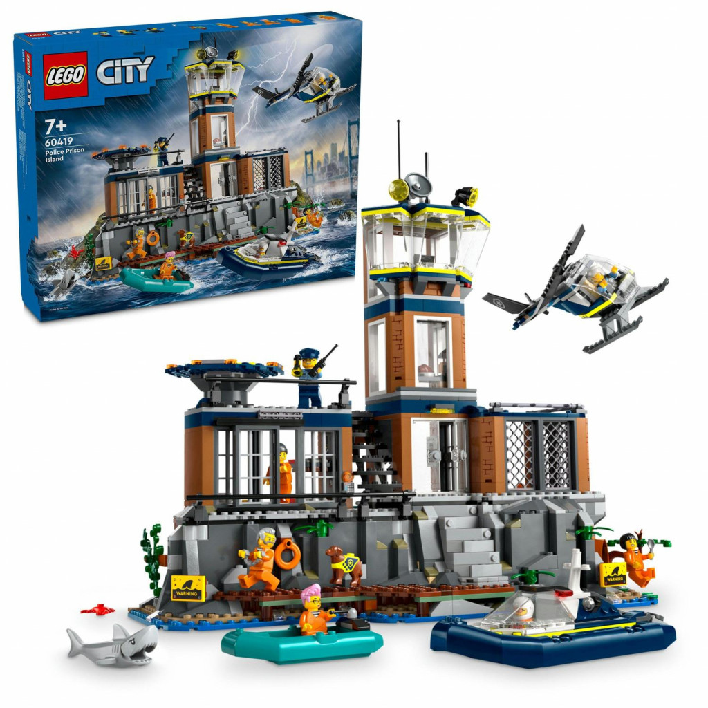 Lego® Polícia a väzenie na ostrove