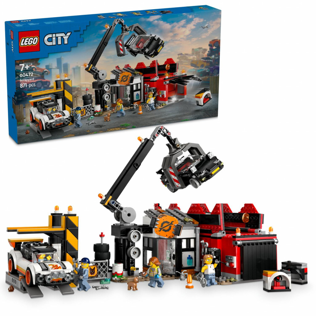 Lego® Šrotovisko s autami
