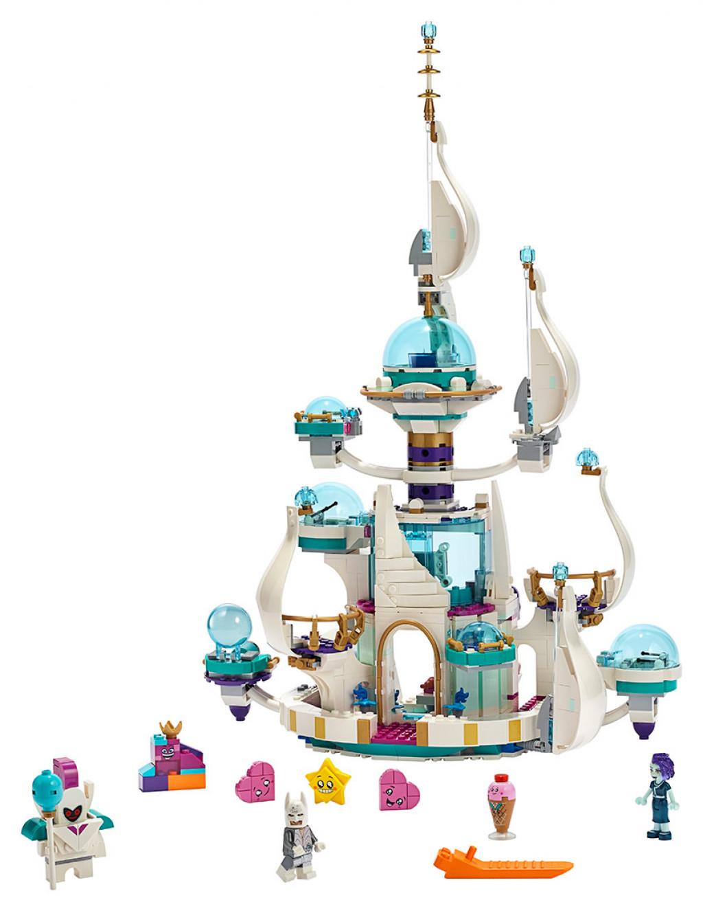 Lego® „Hrôzostrašný“ vesmírny palác kráľovnej Watevry