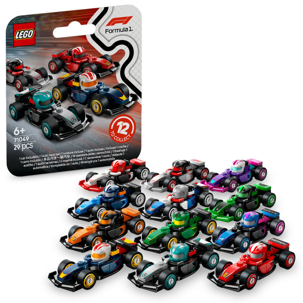 Lego® Zberateľské pretekárske autá F1®