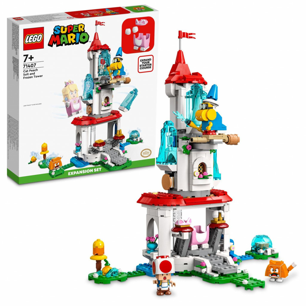Lego® Mačka Peach a ľadová veža – rozširujúci set