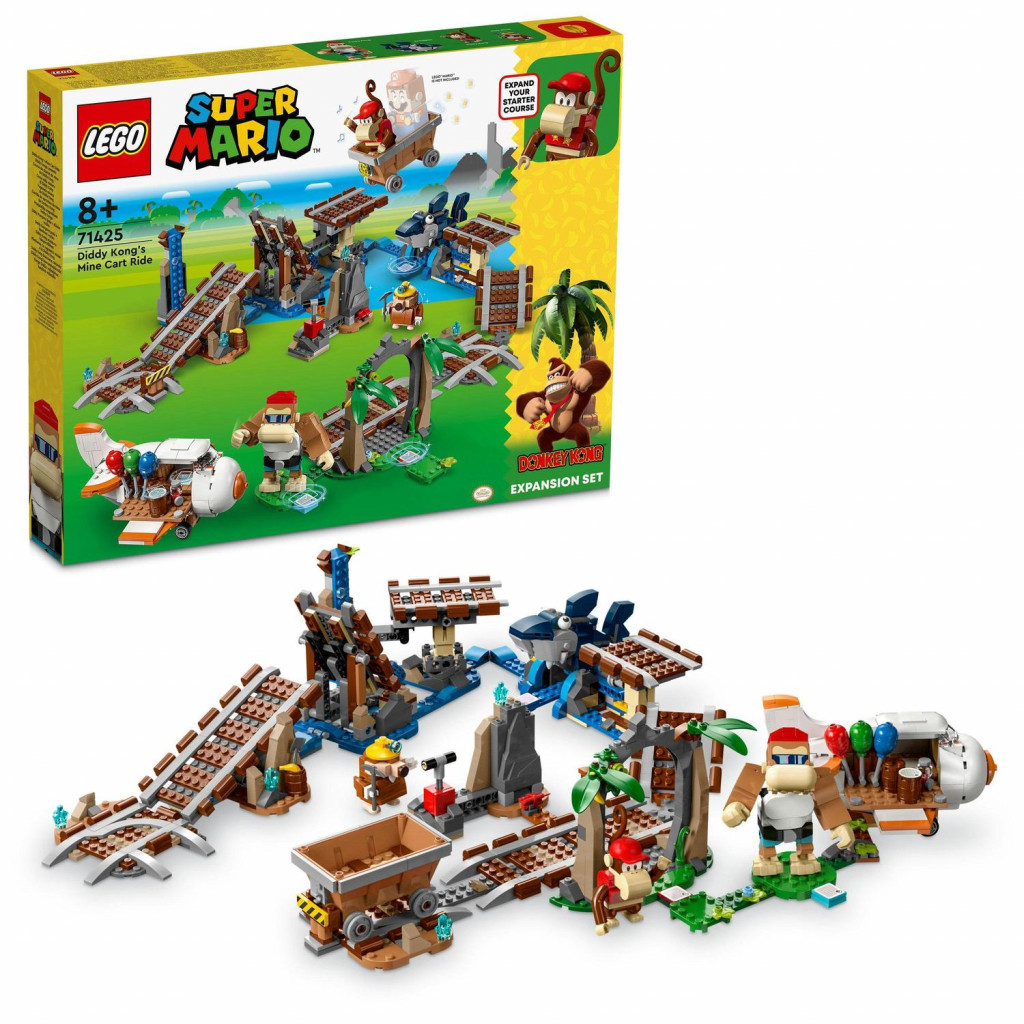 Lego® Diddy Kongova jazda v banskom vozíku – rozširujúci set