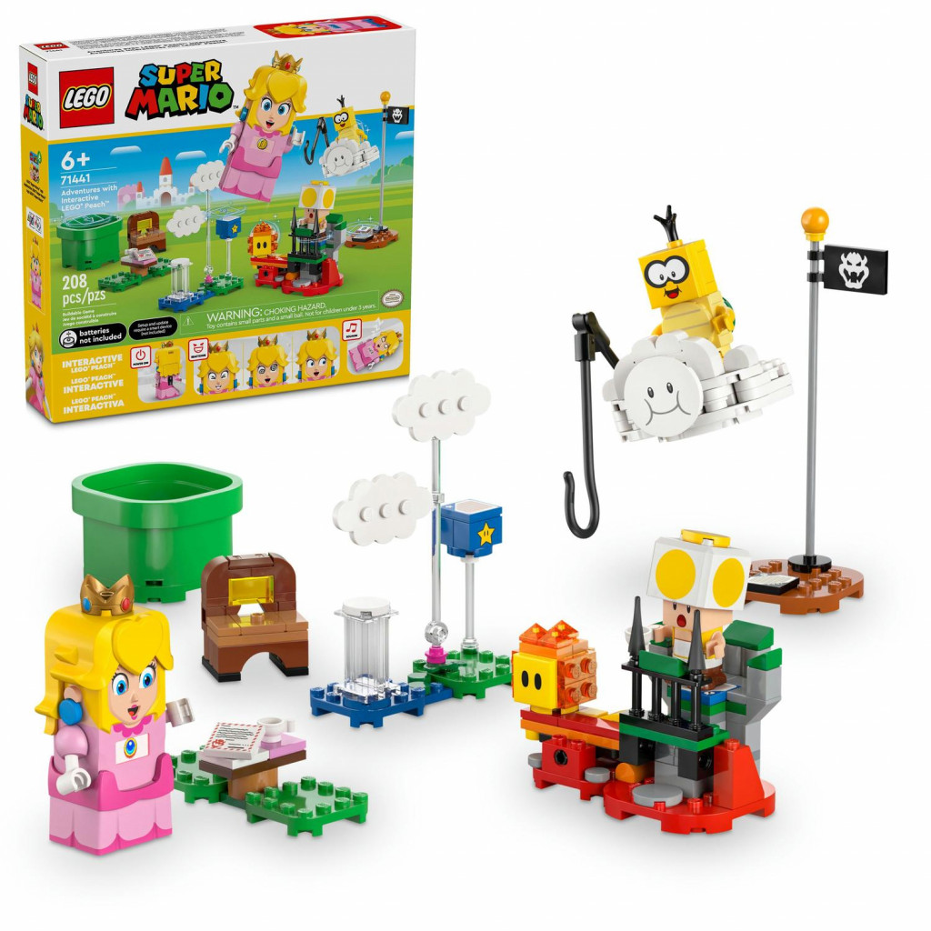 Lego® Dobrodružstvá s interaktívnou LEGO® Peach™