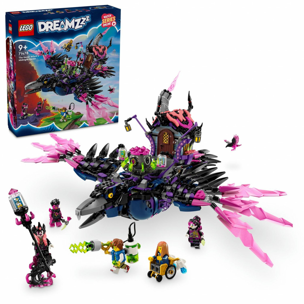 Lego® Nikdyčarodejnica a jej Polnočný havran