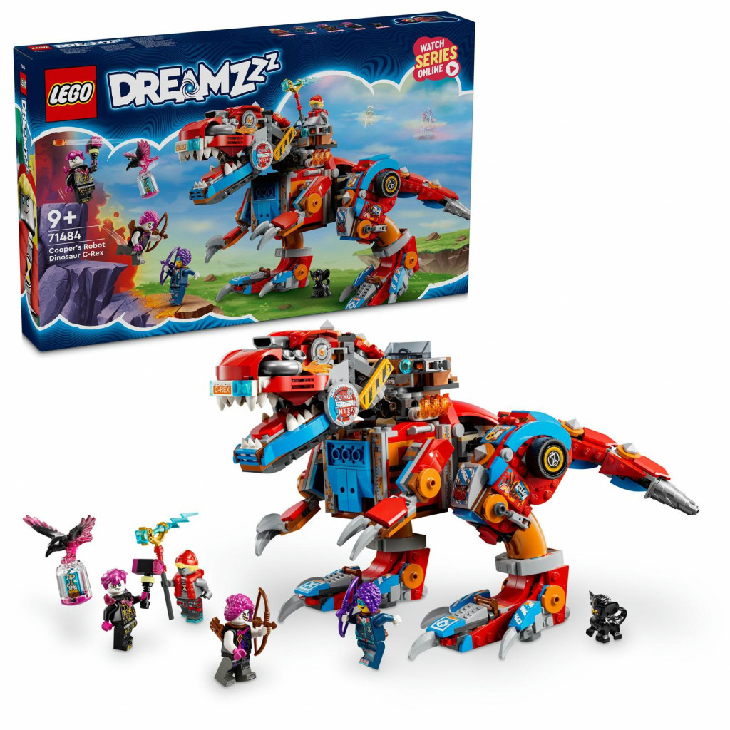 Lego® Cooper a jeho robotický dinosaurus C-rex