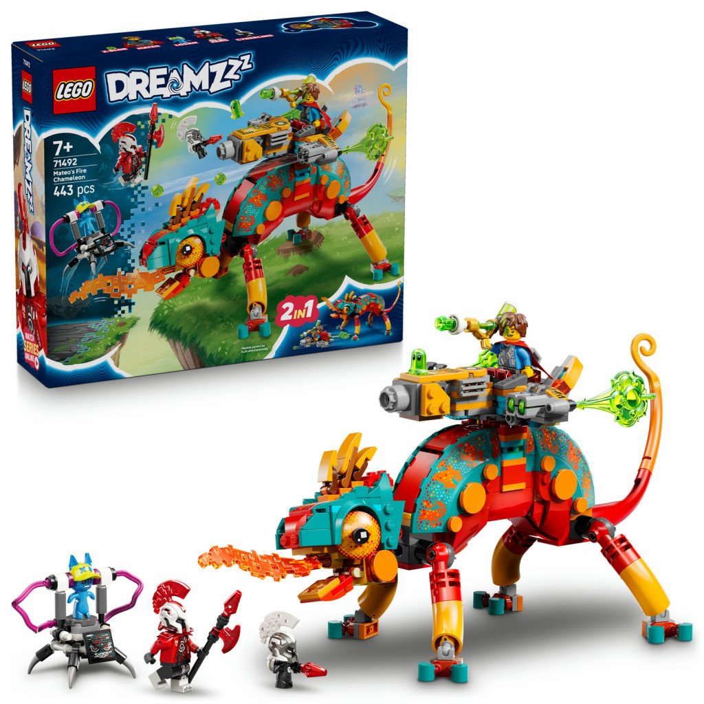 Lego® Mateo a jeho ohnivý chameleón