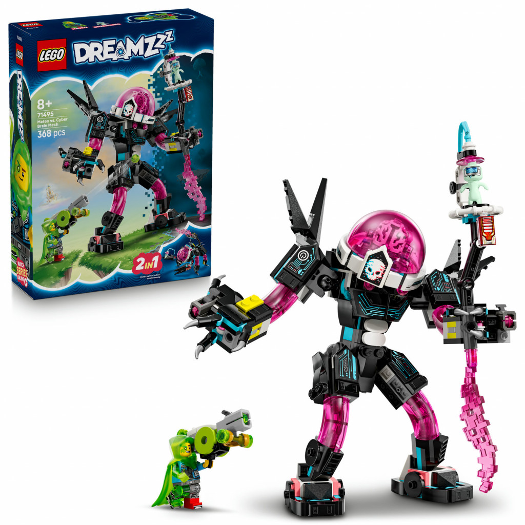 Lego® Mateo vs. Kybermozgový robot