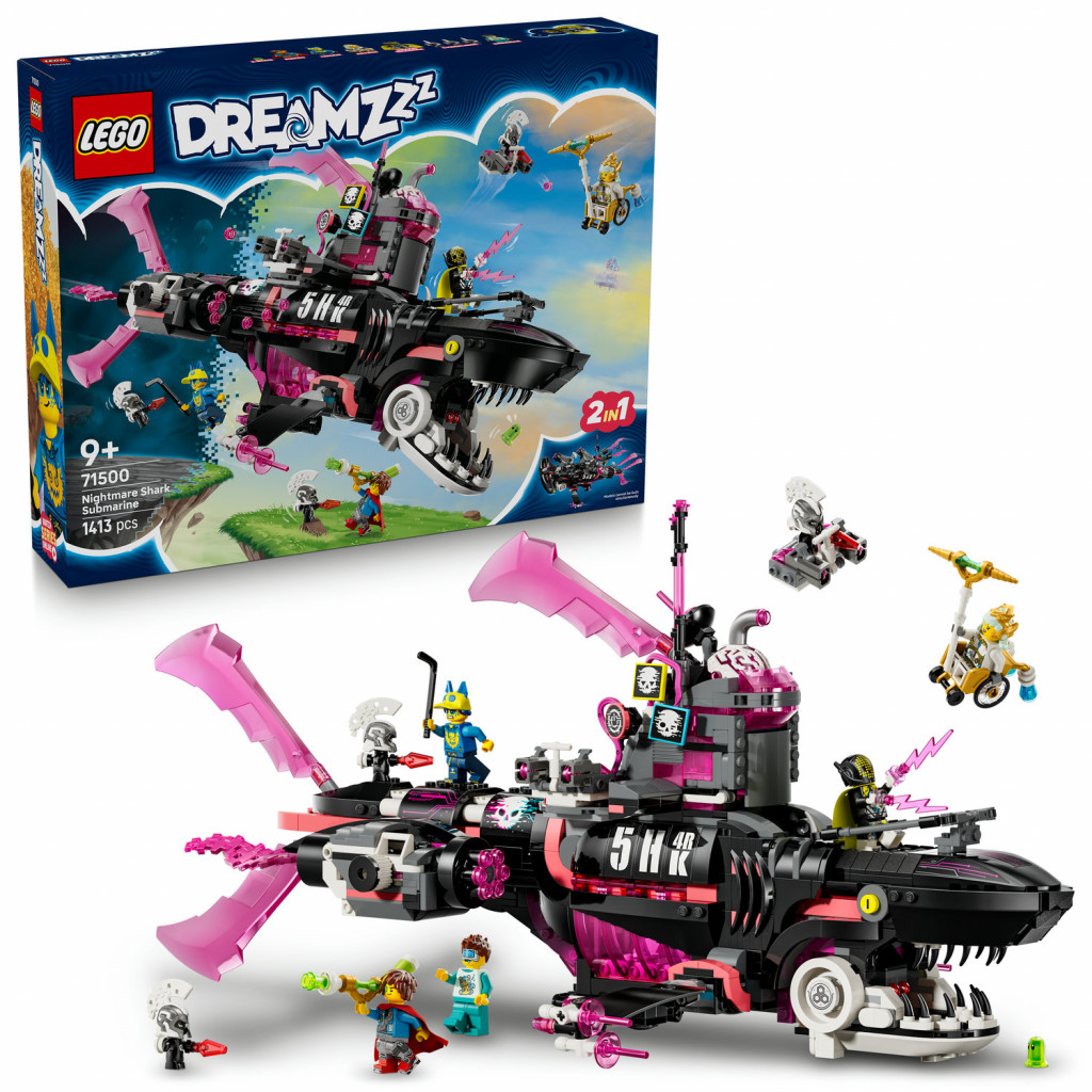 Lego® Žraločkoponorka z nočných môr