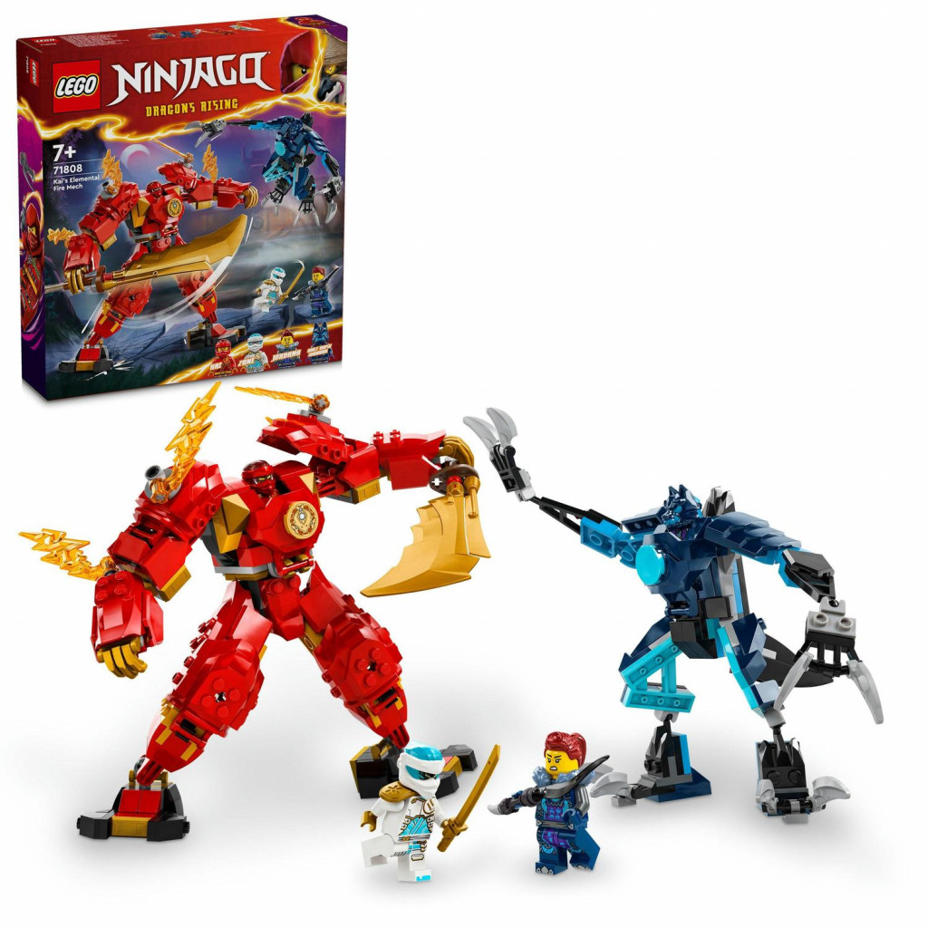 Lego® Kaiov živelný ohnivý robot