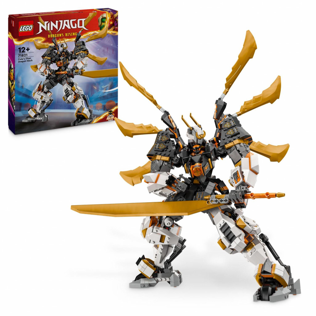 Lego® Cole a jeho titanový dračí oblek
