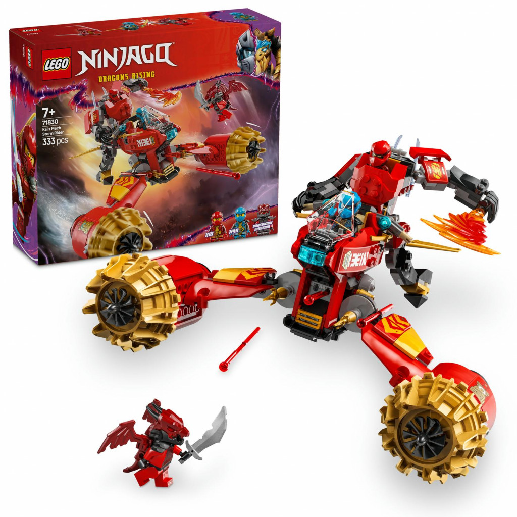 Lego® Kaiov búrkový jazdec a drak