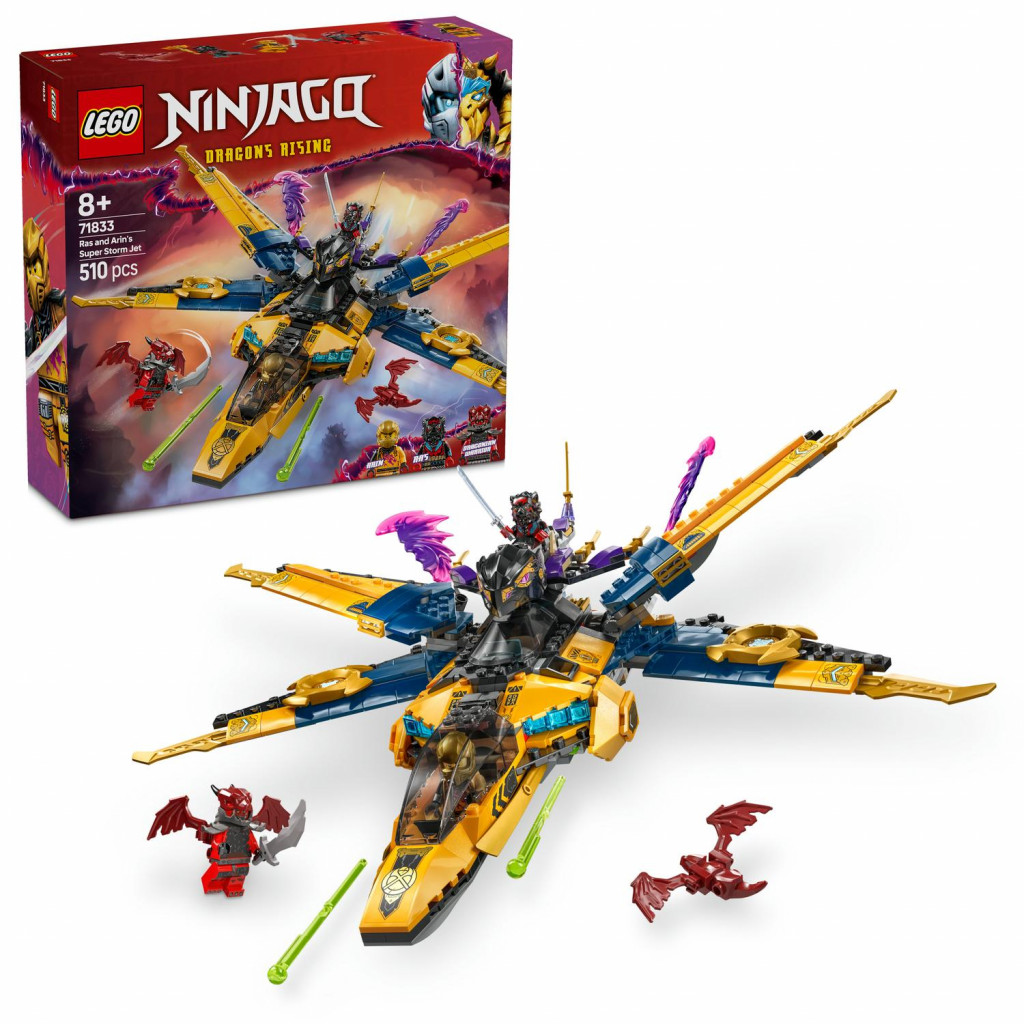 Lego® Rasovo a Arinovo superbúrkové lietadlo