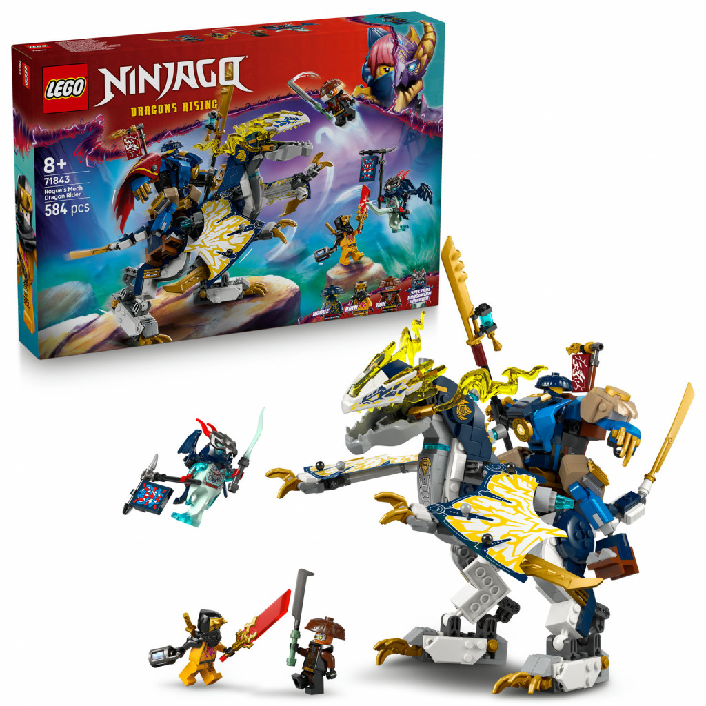 Lego® Rogue a robotický dračí jazdec