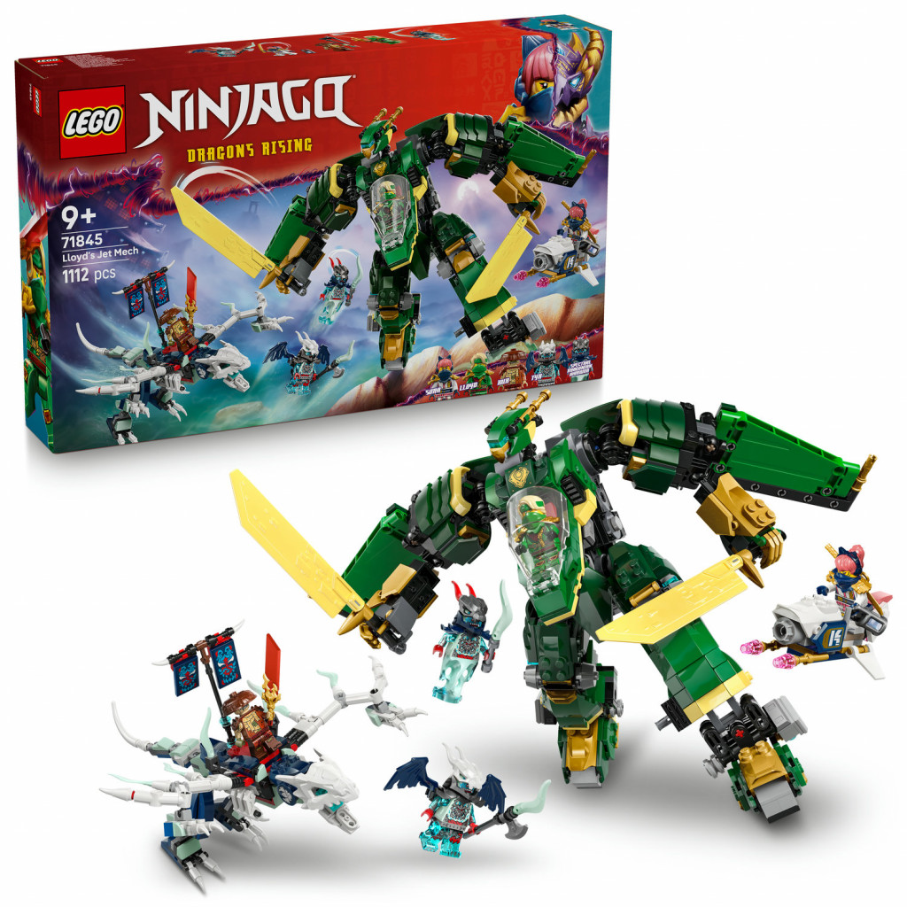 Lego® Lloydov tryskáčový robot