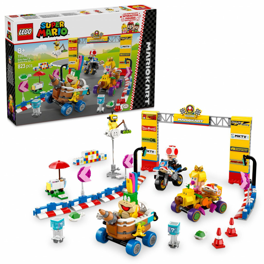Lego® Mario Kart™ – Baby Peach a sada Grand Prix