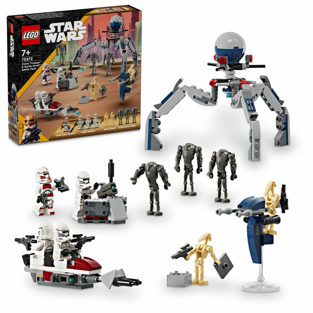 Lego® Bojový balíček Klonového vojaka a Bojového droida