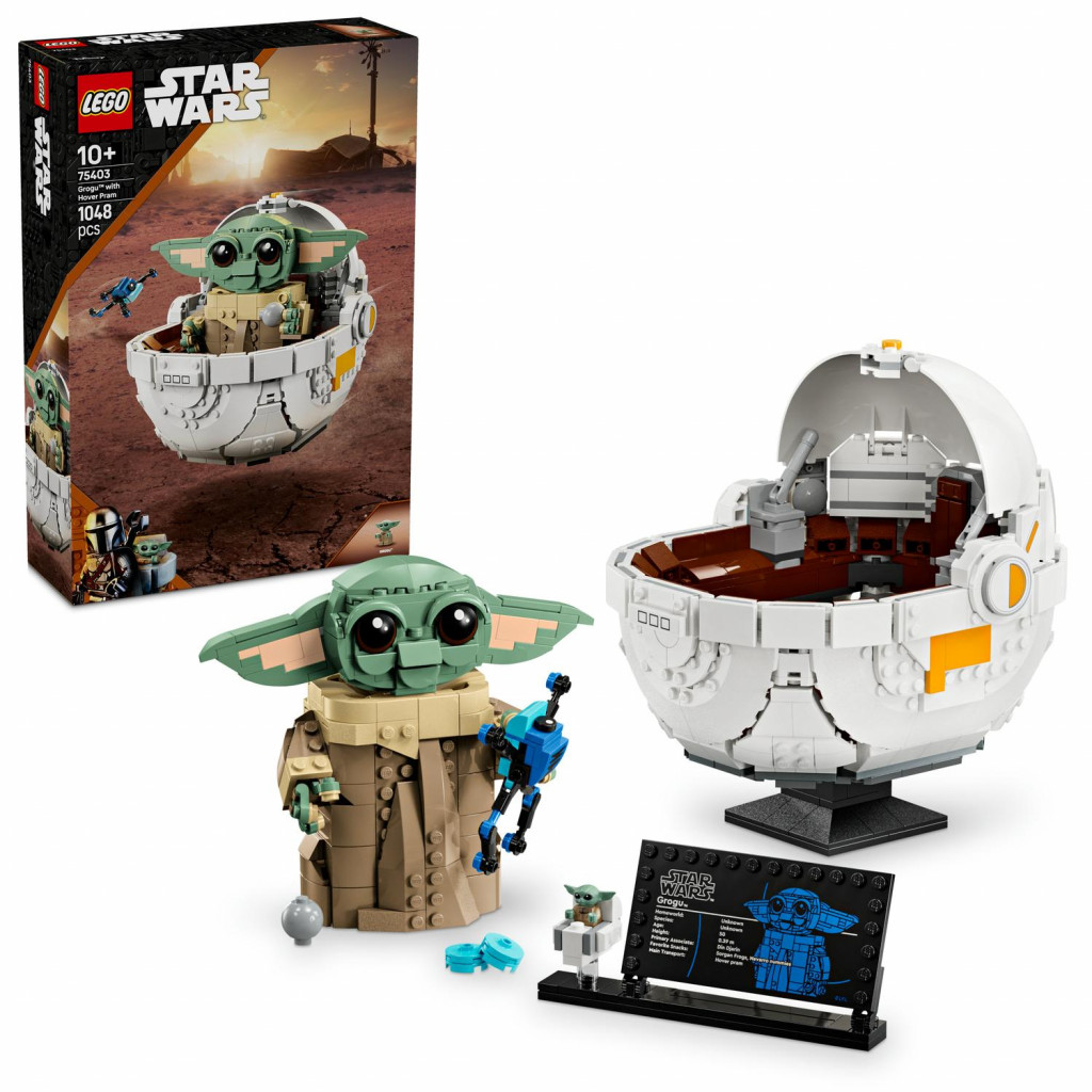 Lego® Grogu™ vo vznášajúcom sa kočíku