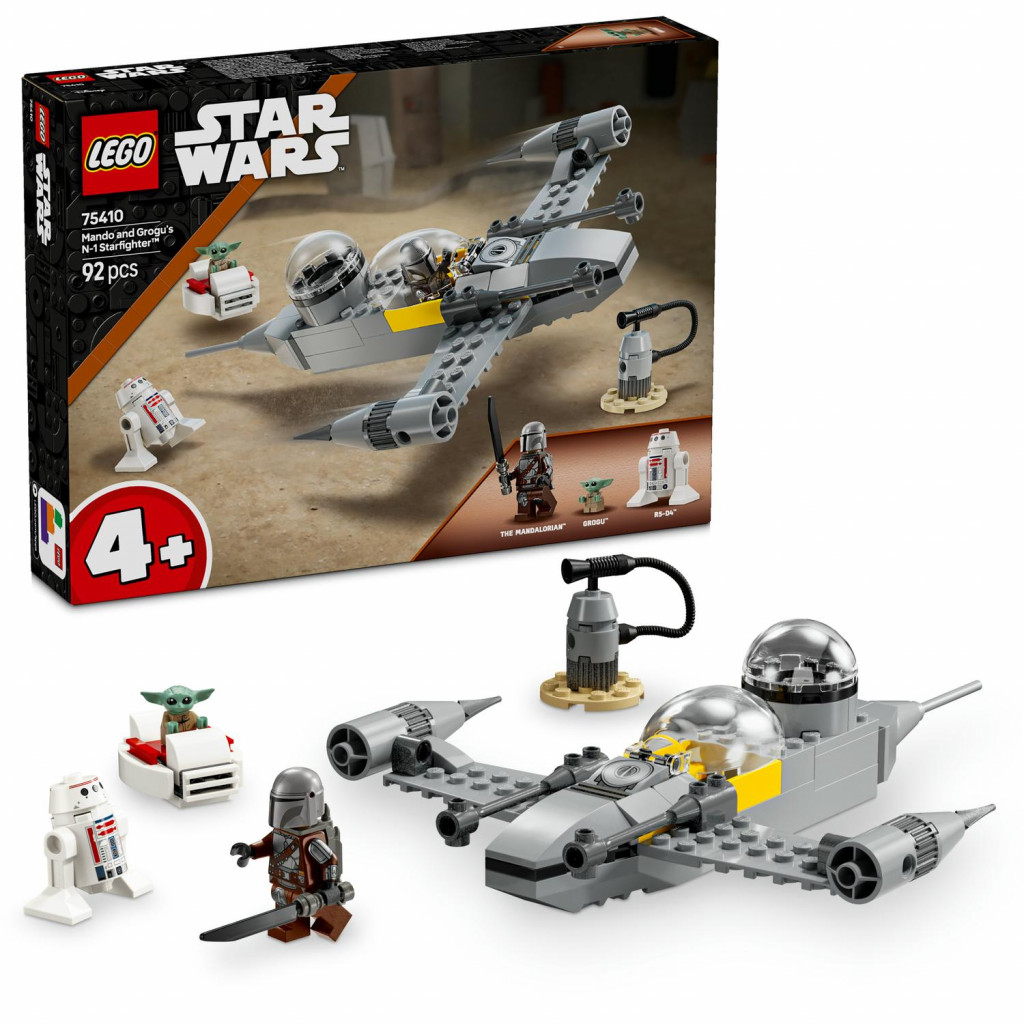 Lego® Mando, Grogu a stíhačka N-1 Starfighter™