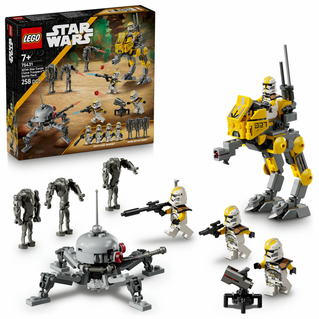 Lego® Bojový balíček klonových vojakov z 327. hviezdneho zboru