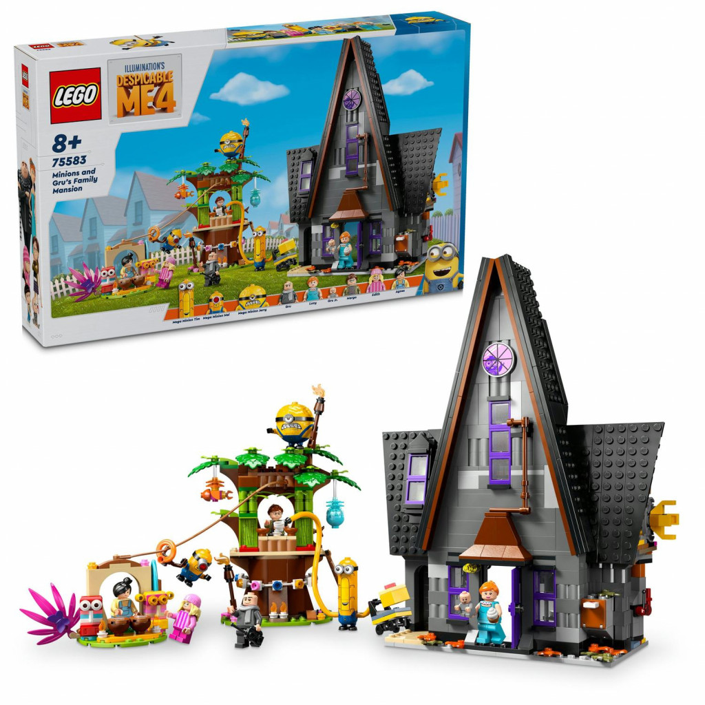 Lego® Rodinný dom Mimonov a Gru