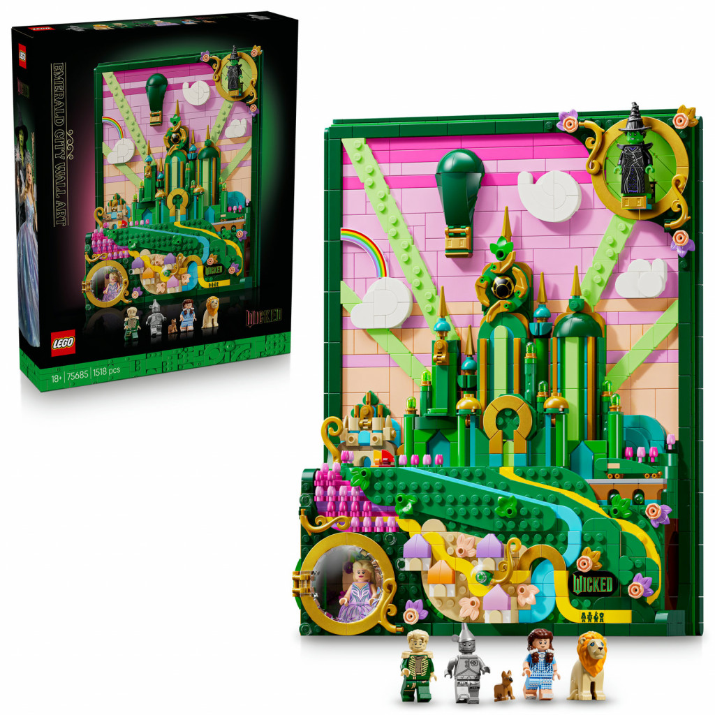 Lego® Nástenné umenie: Emerald City