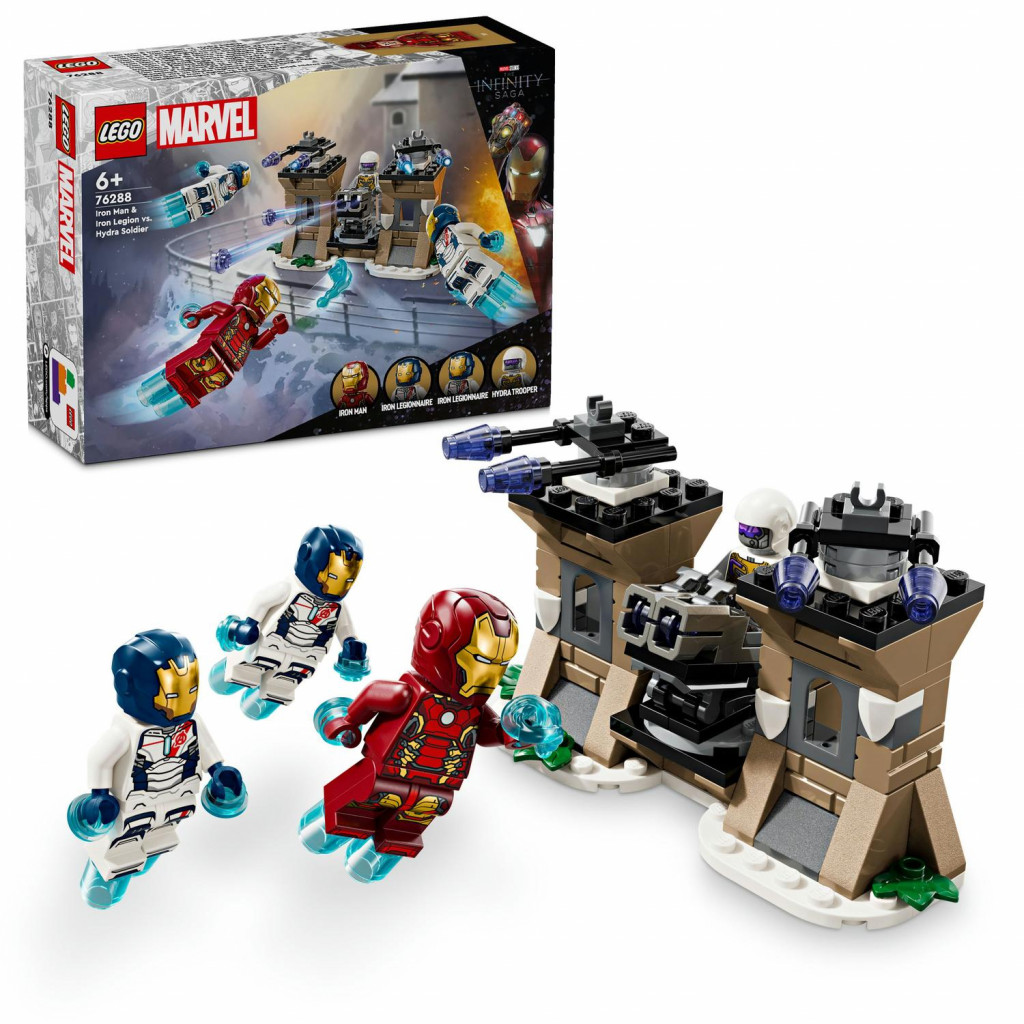 Lego® Iron Man a Železná légia vs. vojak Hydry