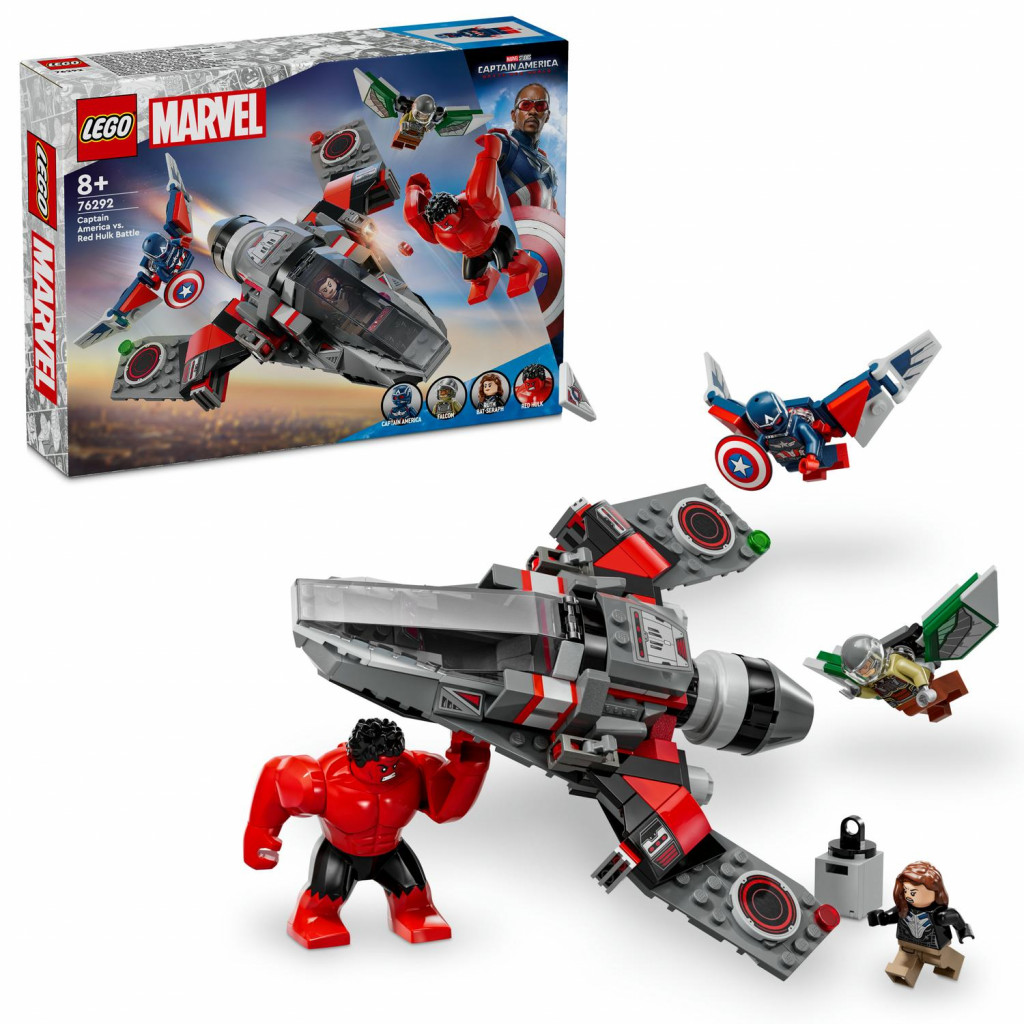 Lego® Súboj: Kapitán Amerika vs. Red Hulk