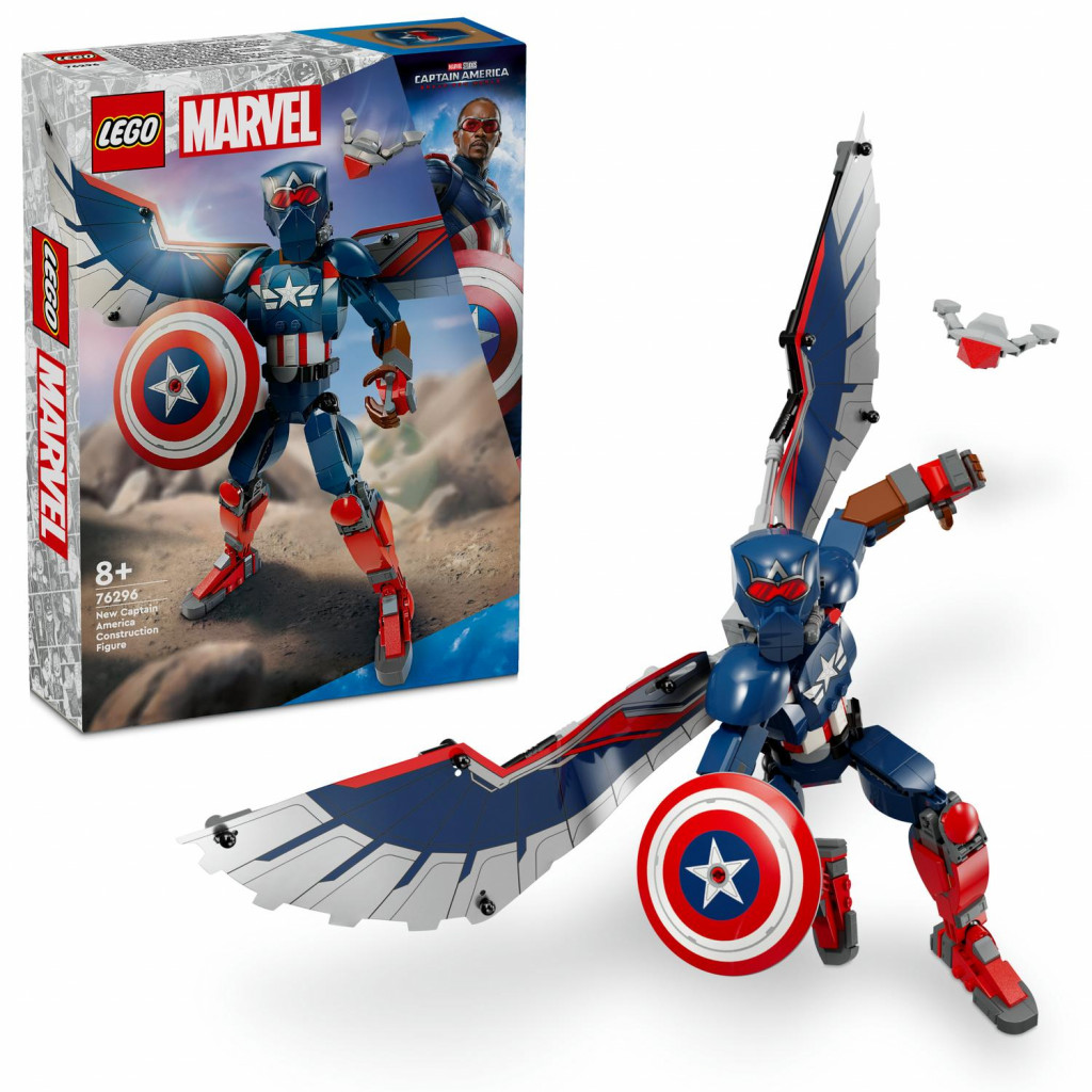 Lego® Zostaviteľná figúrka: Nový Kapitán America