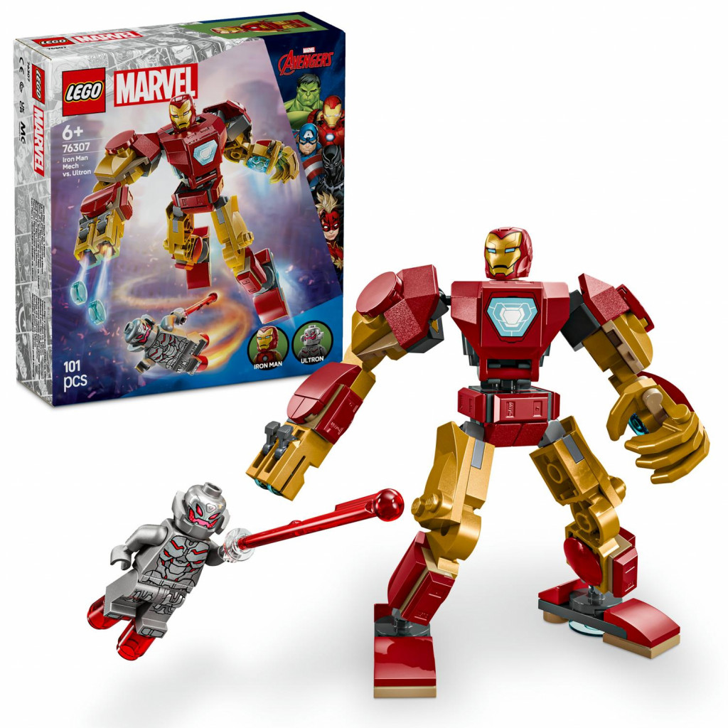 Lego® Iron Man v robotickom obleku vs. Ultron