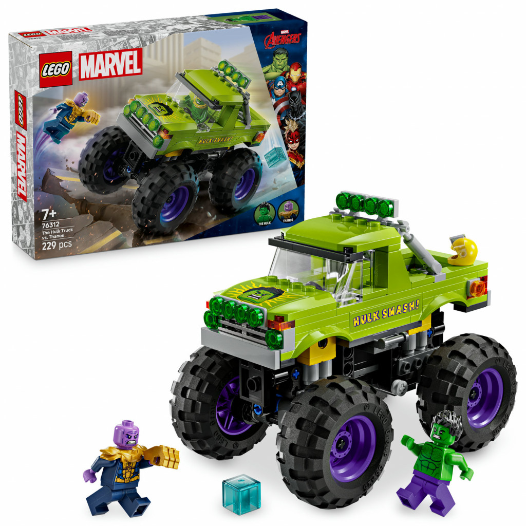 Lego® Hulkov truck vs. Thanos