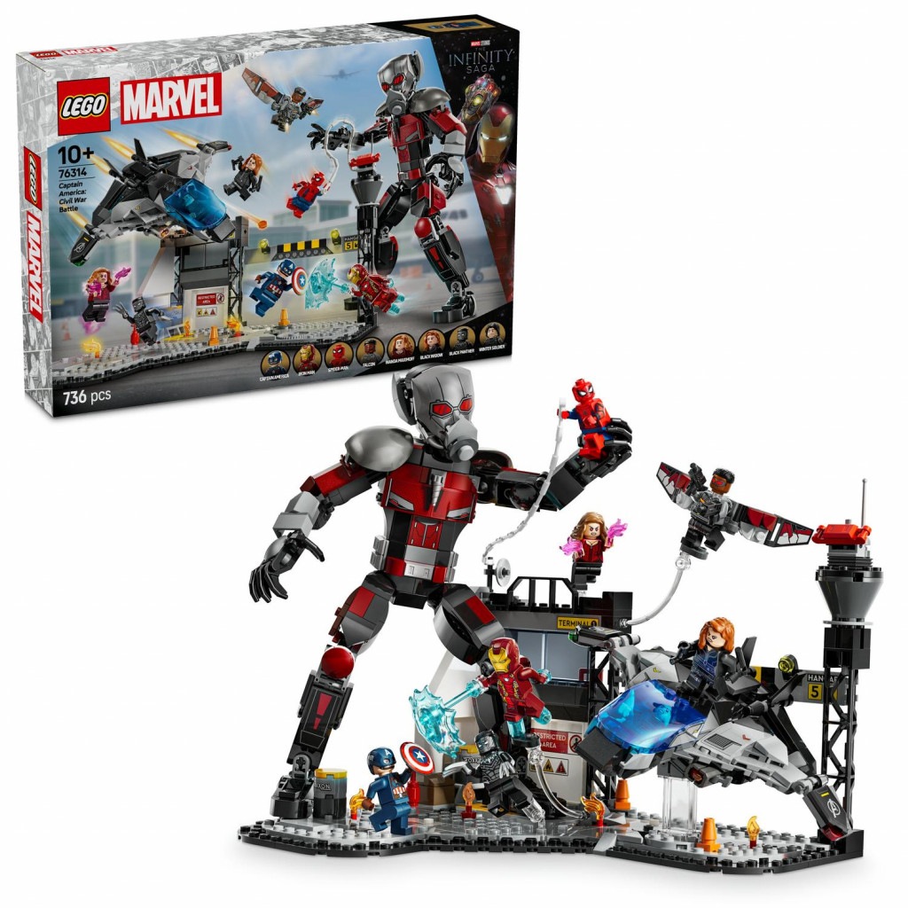 Lego® Akčná bitka – Captain America: Občianska vojna