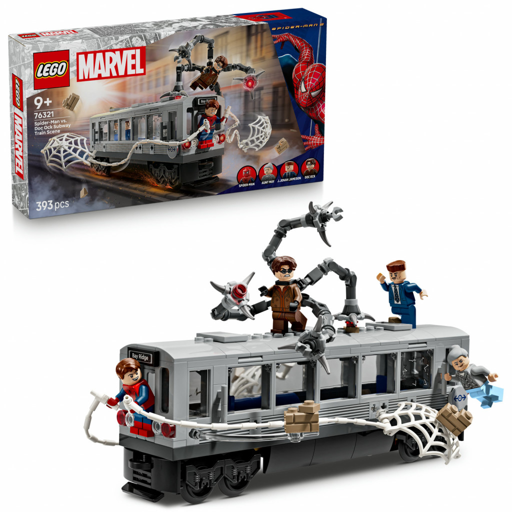 Lego® Spider-Man vs. Doc Ock: Scéna v metre