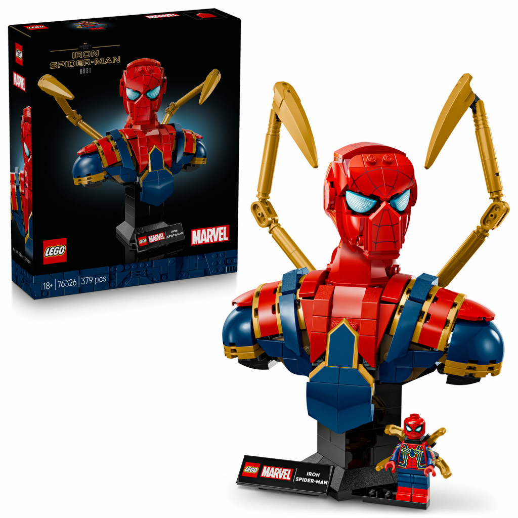 Lego® Busta Iron Spider-Mana