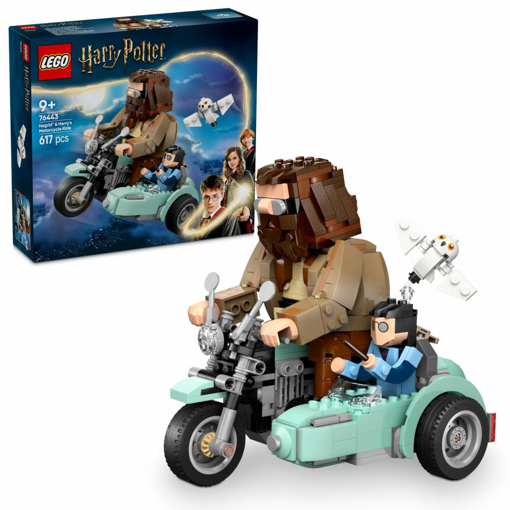 Lego® Hagrid™ a Harry na motorke