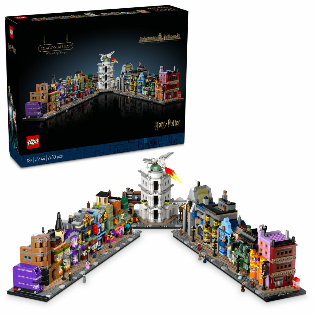 Lego® Čarodejnícke obchody v Šikmej uličke