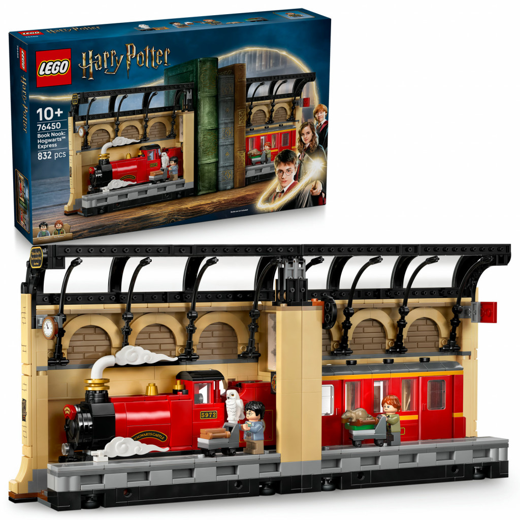 Lego® Knižná zarážka: Rokfortský expres
