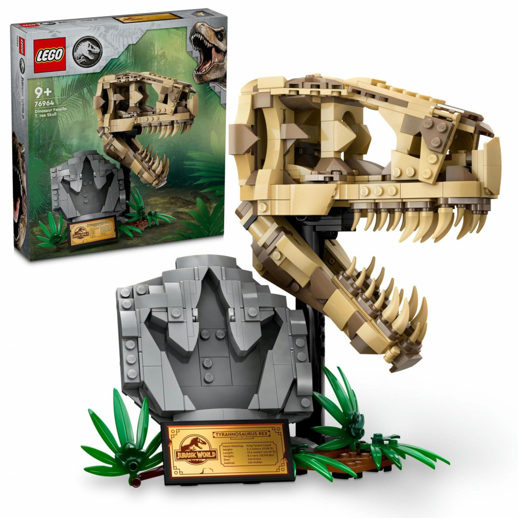 Lego® Dinosaurie fosílie: Lebka T-Rexa