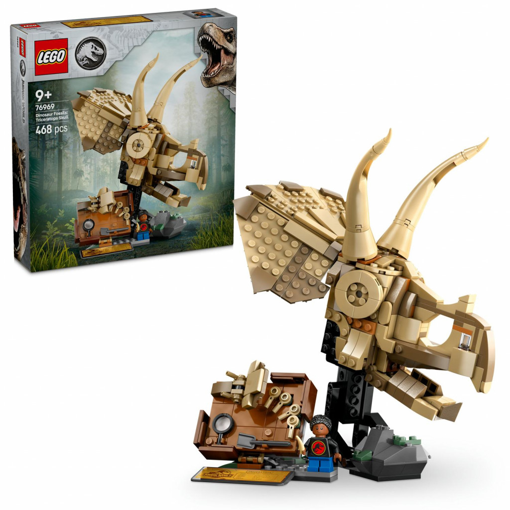 Lego® Dinosaurie fosílie: Lebka triceratopsa
