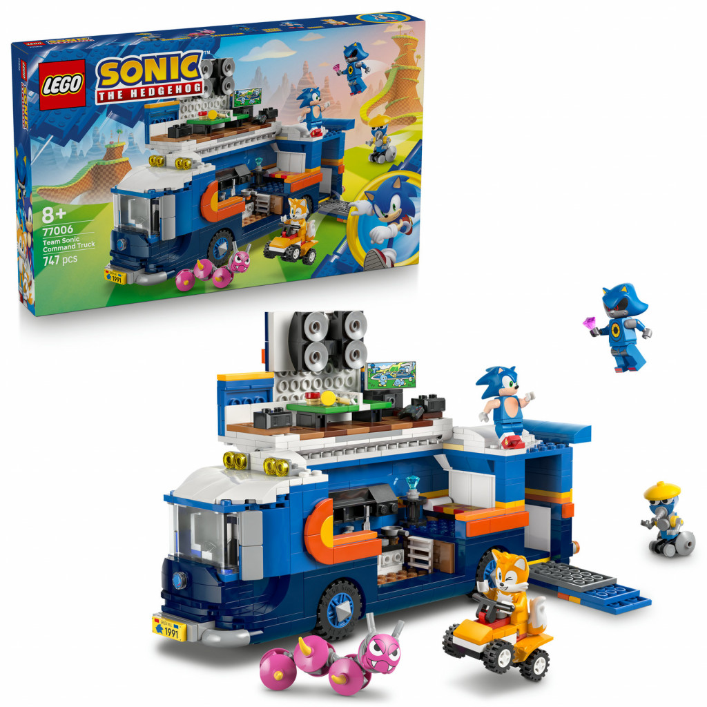 Lego® Veliteľské vozidlo tímu Sonic