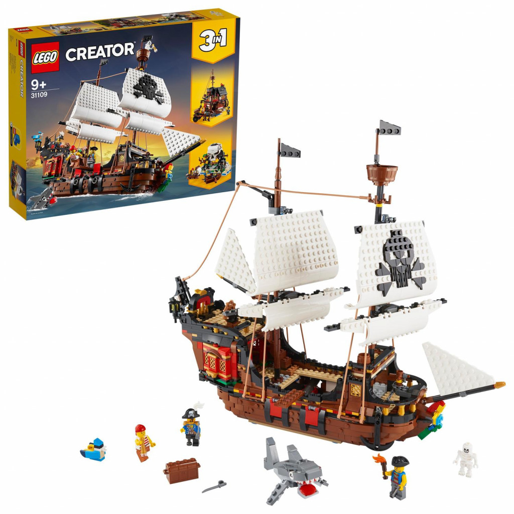 Lego® Pirátska loď