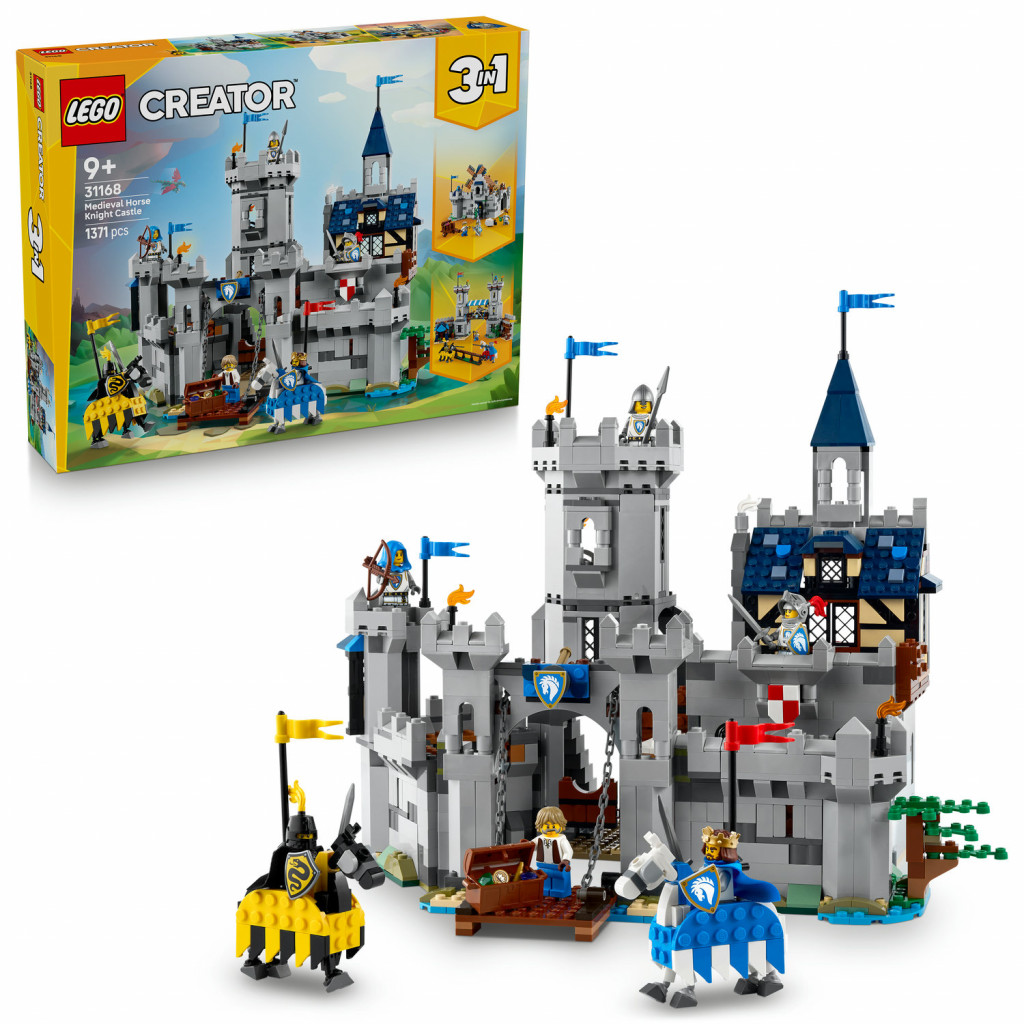 Lego® Stredoveký hrad a rytieri na koňoch
