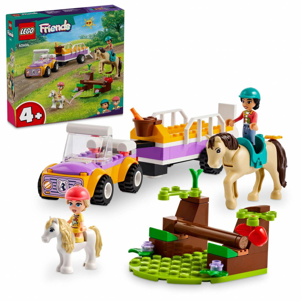Lego® Príves s koňom a poníkom